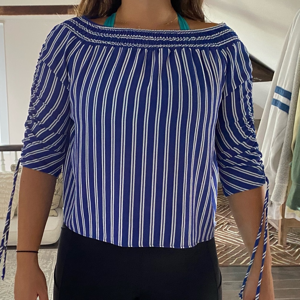 Off the shoulder shirt